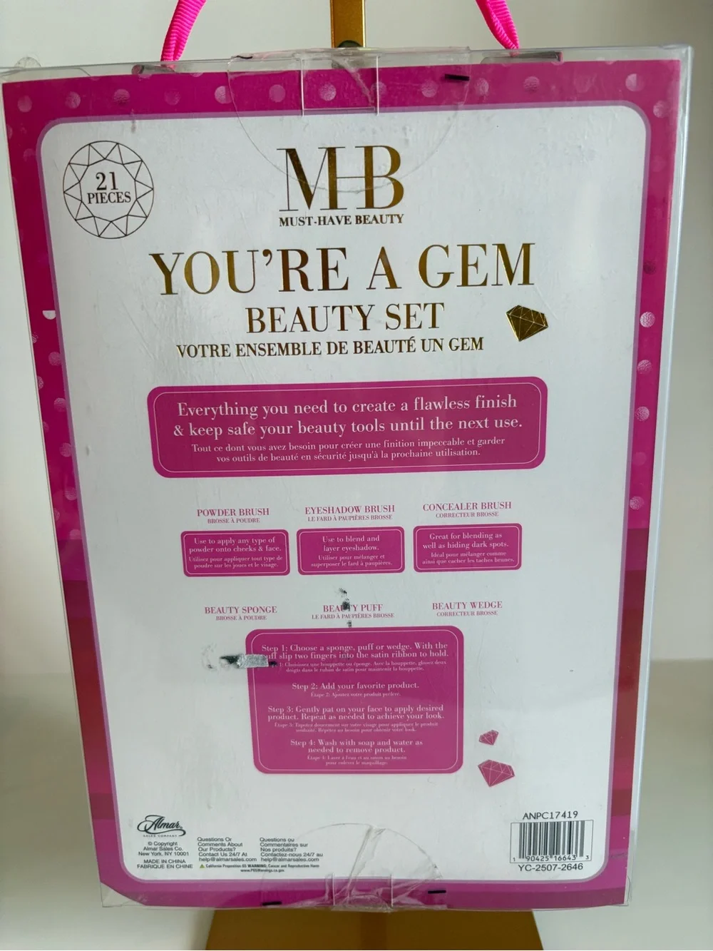 💕Must-Have Beauty You’re A Gem 21-Piece Beauty Set NEW